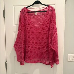 Free People Napa Crochet Sweater